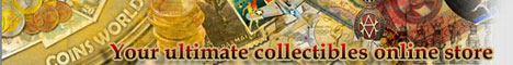 Collectibles, Coins, Euro Coins, Stamps and Paper Money at Coins World Shop