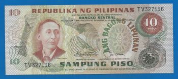 PHILIPPINES 10 PISO REPUBLIKA NG PILIPINAS SAMPUNG PESO