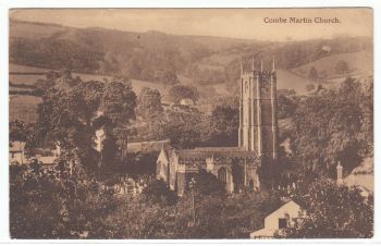 Combe Martin Church 1914