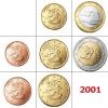 Finland - Unc Set 2001 (8 Coins)