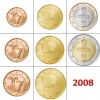 CYPRUS - UNC SET 2008 (8 COINS)