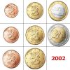 FINLAND - UNC SET 2002 (8 COINS)