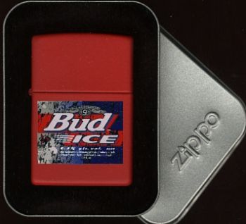 1996. Zippo Bud Ice - Free shipping E.U.