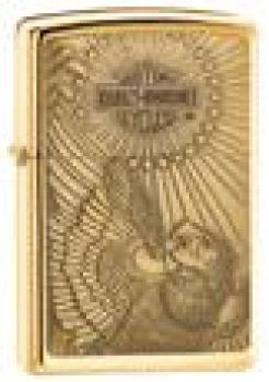 1999. Zippo Harley-Davidson Eagle Stars & Stripes Emblem - Free shipping E.U.