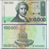 REPUBLIKA HRVATSKA/CROAT​IA 100000 DINARA NOTE