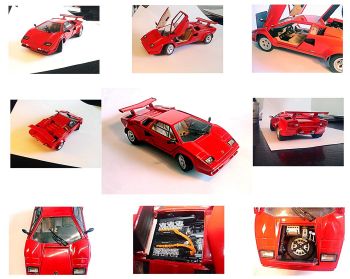 Lamborghini Countach 5000 S by Franklin Mint