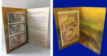 ΤΑΥΛΑΝΔΗ ΑΚΟΠΟ ΣΕΤ ΑΞΙΑΣ 1+5+10 Baht King Rama IX UNC + Folder