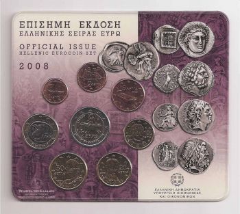 Greece: Official BU set 2008