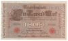 Germany Empire Banknote 1000 mark 1910 N/U -  AU