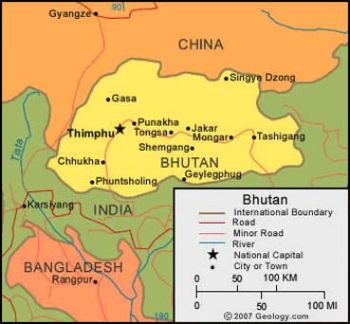 BHUTAN 50 NGULTRUM 2000 P 24 UNC