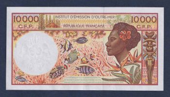 FRENCH  POLYNESIA 10000 Francs 2010 AUNC