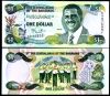 BAHAMAS 1 DOLLARS 2001 P 69 UNC