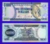 GUYANA banknote 100 Dollars 2006 Saint George church UNC