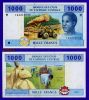 CENTRAL AFRICAN REPUBLIC 1000 FRANCS 2012 UNC