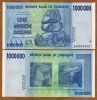 Zimbabwe 1 Million Dollars Banknote 2008 P77