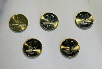 Lithuania 5 Χ 20 centu 2008 UNC