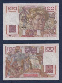 FRANCE 100 Francs 17-07-1947 AUNC No03144