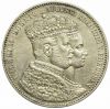 PRUSSIA 1 THALER 1861 Wilhelm I Augusta Coronation Silver