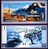 ANTARCTICA 50 DOLLARS 2010 COLORFUL POLYMER UNC