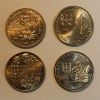Πορτογαλλία σετ 4 νομίσματα των 200 escudos unc
