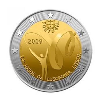 Portugal - 2 Euro, Lusophony Games, 2009