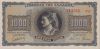 Greece- 1000 Drachmas 1942 Unc