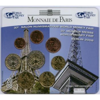 FRANCE mini-set Euro 2008 - World Money Fair