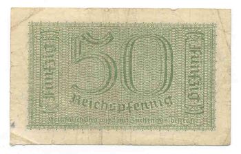 50 ΦΕΝΙΧ ΓΕΡΜΑΝΙΚΗ ΚΑΤΟΧΗ ΕΛΛΑΔΟΣ (50 REICHSPFENNIG GERMAN OCCUPATION OF GREECE)