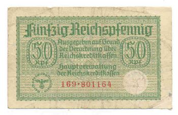 50 ΦΕΝΙΧ ΓΕΡΜΑΝΙΚΗ ΚΑΤΟΧΗ ΕΛΛΑΔΟΣ (50 REICHSPFENNIG GERMAN OCCUPATION OF GREECE)