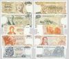 Greek Set Of 5 Greek Banknotes