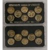 1994-99 COMMEMORATIVES 50 & 100 D. -UNC- IN CASE 1994-99 COMMEMORATIVES 50 & 100 D. -UNC- IN CASE