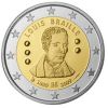 Belgium 2009 2 Euro Commemorative Louis Braille