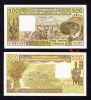 Ivory Coast (West. African States)  500 Francs 1987 P-106A, Unc