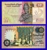 Egypt 50 Piastres P-55 Sign 16 Unc