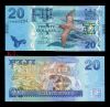 FIJI 20 DOLLARS ND (2012-2013) FLORA & FAUNA UNC
