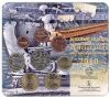 Greece - Euro Coins Official Bu Set 2010 Athenian Trireme (With 2 Euro Europa)