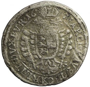 1673 Austria Habsburg 6 cruisers Leopold I, Graz Silver