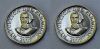 PARAGUAY 2 X 100 GUARANIES  2007 UNC