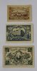 Austria Set 3 Notgeld 10-20-50 Heller 1920