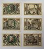 Germany Set 6 X 25 Pfennig Stadt Arnstadt Notgeld