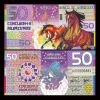 Kamberra 50 Numismas China Lunar Year 2014 Unc Horse (Private Issue)