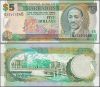 Barbados 5 Dollars Nd(2000) {Sign. Williams} P61 Unc