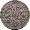 Vatican 10 Soldi 1869