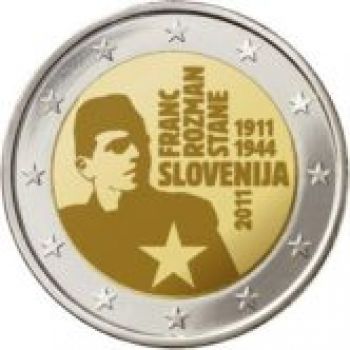 2011 Slovenia 2 Euro Commemorative Coin UNC