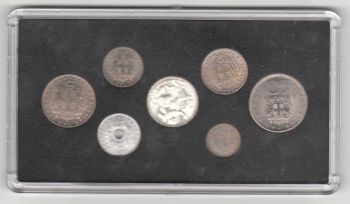 Greece - Complete Year Set 1965 in plastic case UNC!!!!