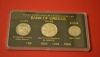 1960-63-64 GREECE SILVER 20 & 2 X 30 DRACHMA COIN SET