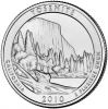 USA 1/4 dollar 2010 Yosemite UNC