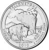 USA 1/4 dollar 2010 Yellowstone UNC