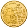 FRANCE 50 Euro Gold Proof 2010 - Year of the Tiger (Free of VAT)