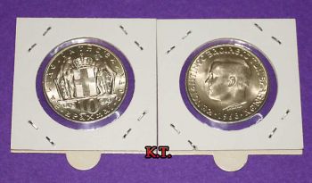 10 Δραχμές 1968 BRILLIANT UNCIRCULATED!!